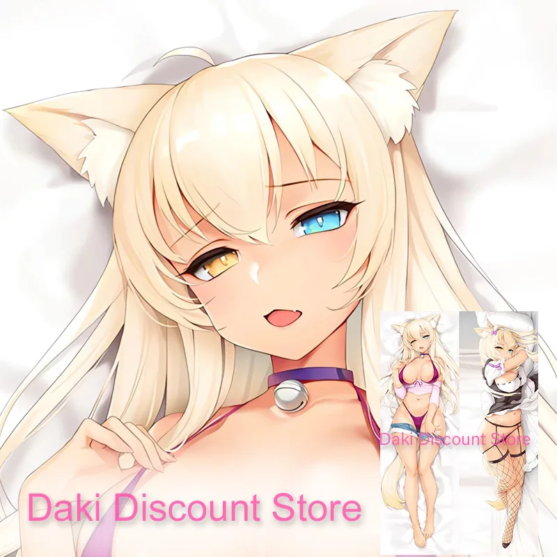 Dakimakura Nekopara Coconut Anime Double Sided Print Life Size Body Pillow Cover Pillowcase