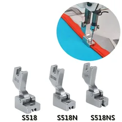 Invisible Zipper Presser Foot S518 S518N S518NS For Industrial Lockstitch Sewing Machine JUKI BROTHER Sewing Accessories