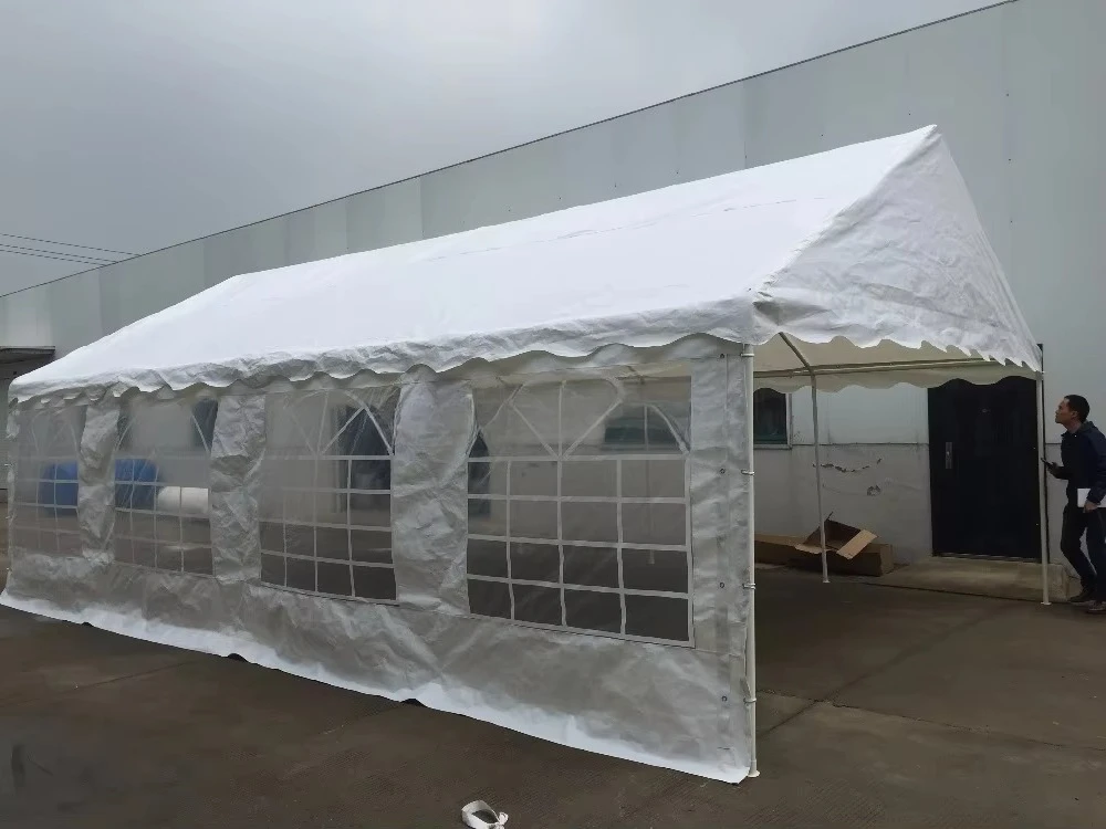 #￥Extra Strong 5x8m Outdoor Winter White Party Tents