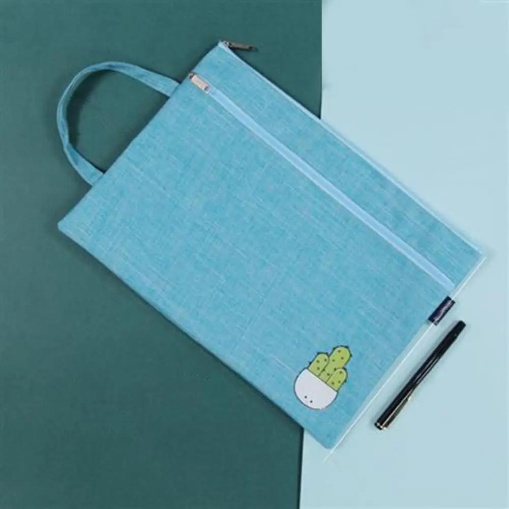 漫画のドキュメントホルダー、ポータブルファイルバッグ、情報ホルダー、学生文房具バッグ、ビジネススクール用品、a4