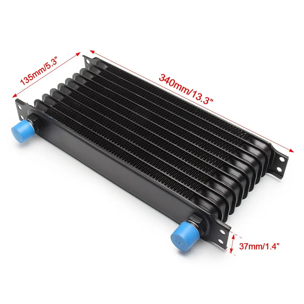 Universal Engine Transmission TRUST Type Japanese 10/15 Rows AN10 Oil Cooler Radiator for Car Auto Tuning TOC-1004