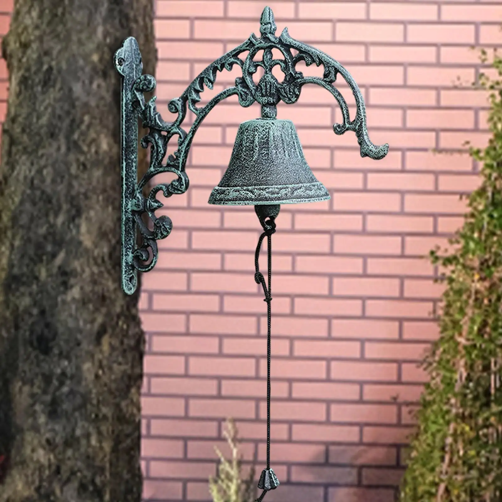 Дверной колокольчик, приветствующий колокольчик, украшение для улицы, Обеденный Колокольчик, двор, настенное украшение для праздников, новоселье, вечеринок