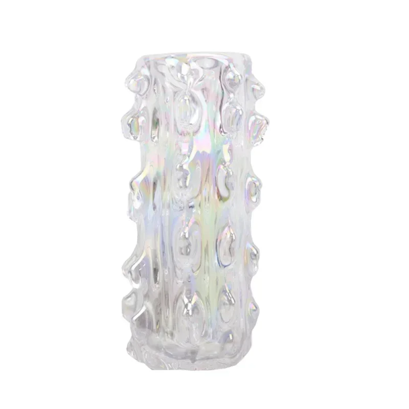 Modern glazed sea cucumber vase model room home living room coffee table TV cabinet desktop flower ware soft decoration ornament