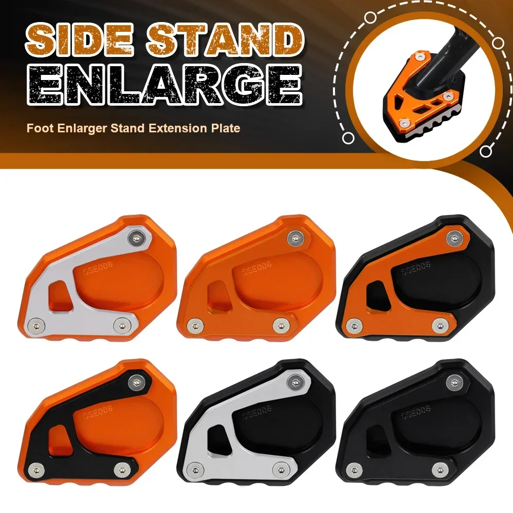 For GasGas 700 Enduro SMC 2023 For Husqvarna 901 Norden 701SMC Enduro Motorcycle Side Stand Enlarger Kickstand Enlarge Plate Pad