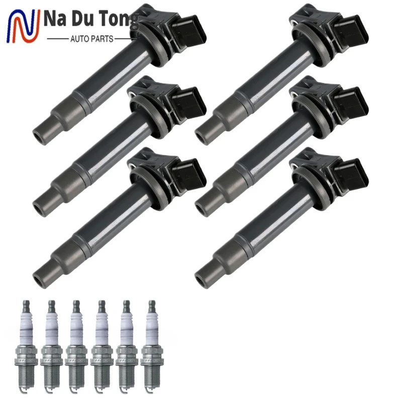 

C1175 1788315 6Pcs Ignition Coils and Spark Plugs suitable for Toyota Camry Sienna 3.0L V6 BP0318110 M05269899