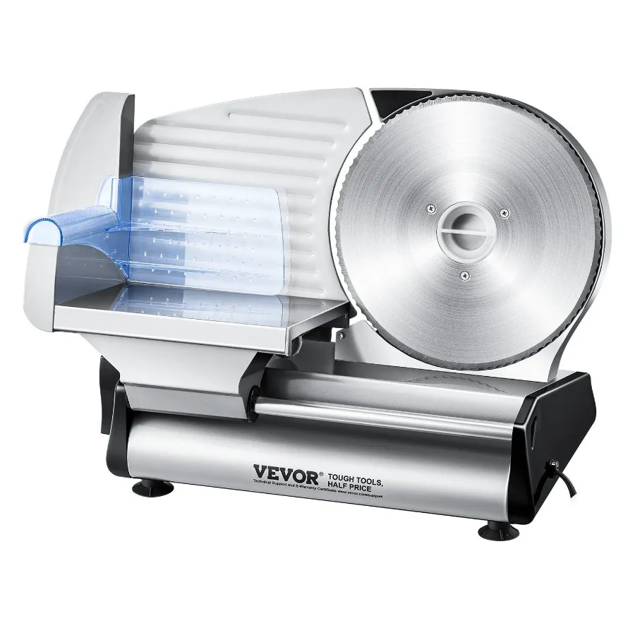 

Meat Slicer 180W 8.7 Electric Deli Food Slicer for Frozen Meat Bread Cheese