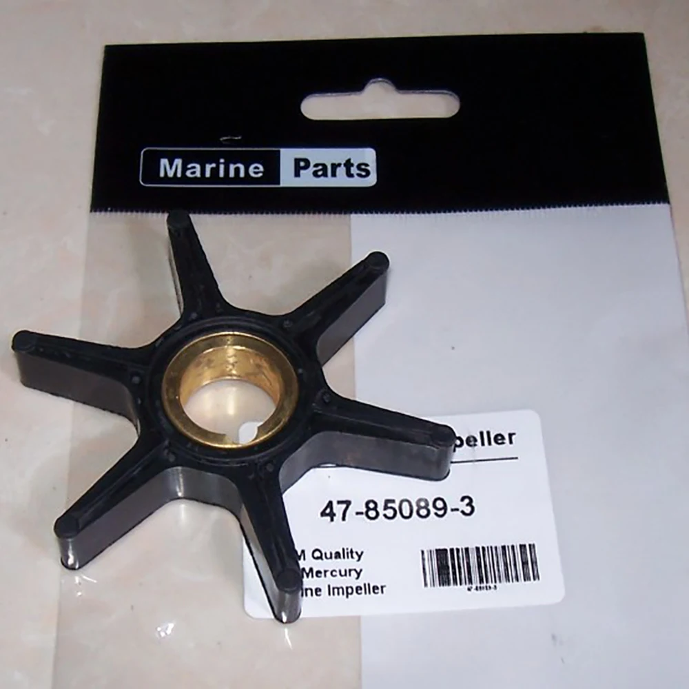 Outboard Water Pump Impeller For Mercury 2Stroke 18-50Hp   2 Cylinder Boat Engine Spares ,  47-85089-3  47-85089-1