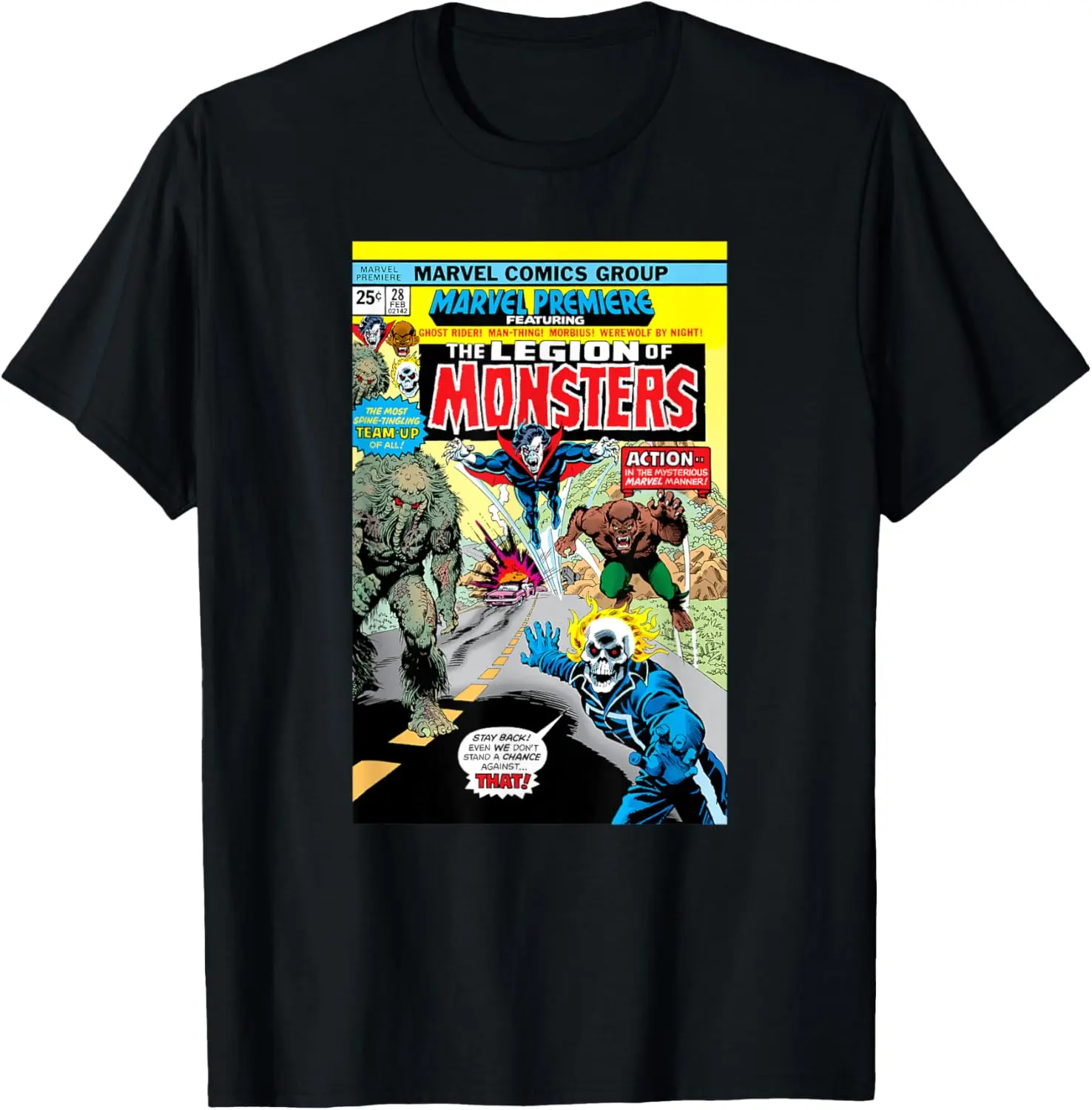 Marvel Legion of Monsters #28 Vintage Comic Cover Halloween T-Shirt