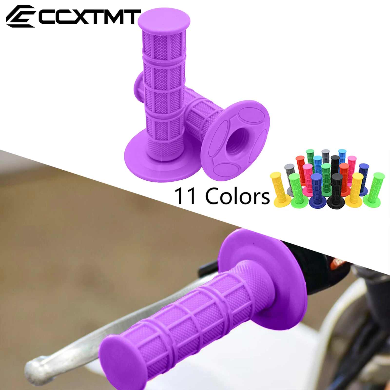 Motocicleta 22mm 7/8 "guiador de borracha gel apertos de mão mãos de freio para sur-ron luz abelha s & x para segway x260 x160 talaria sting