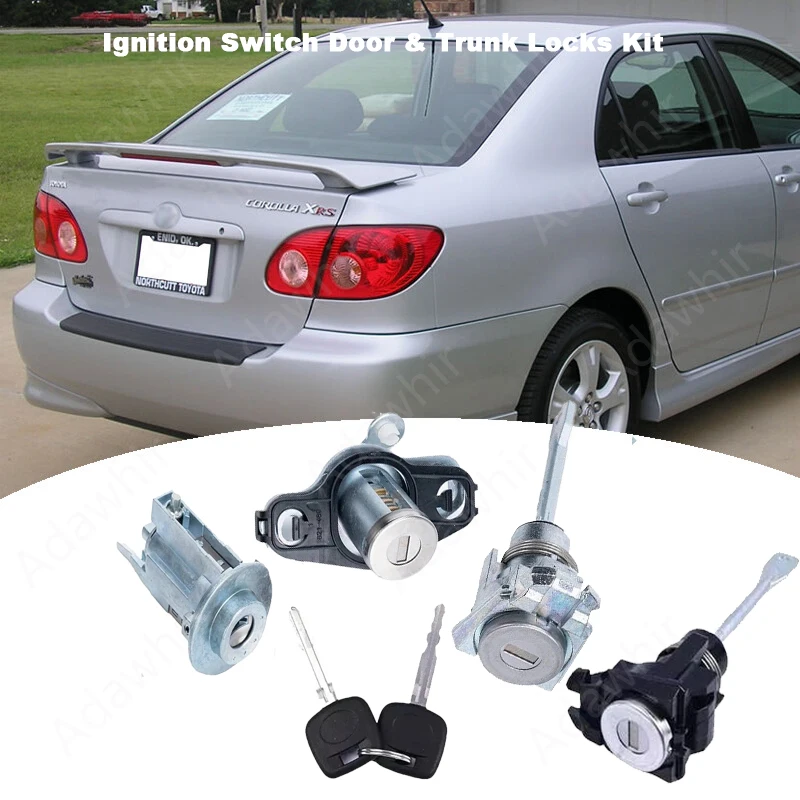 ignition-switch-door-trunk-locks-kit-for-toyota-corolla-2003-2008-69057-02130-69051-02090