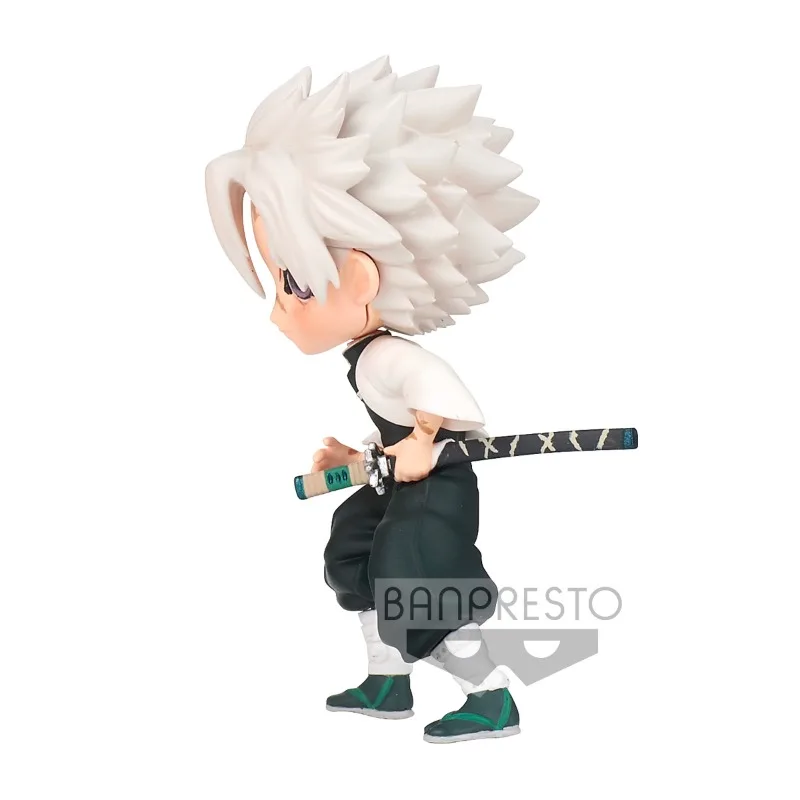ฟิกเกอร์อนิเมะดาบพิฆาตอสูรของแท้จาก Bandai รุ่น Q Posket เร็นโกคุ เคียวจูโร่ ชินาซูกาวะ ซาเนมิ ฮิเมจิมะ จิเมย์ ของเล่นแอคชั่นสำหรับเป็นของขวัญ