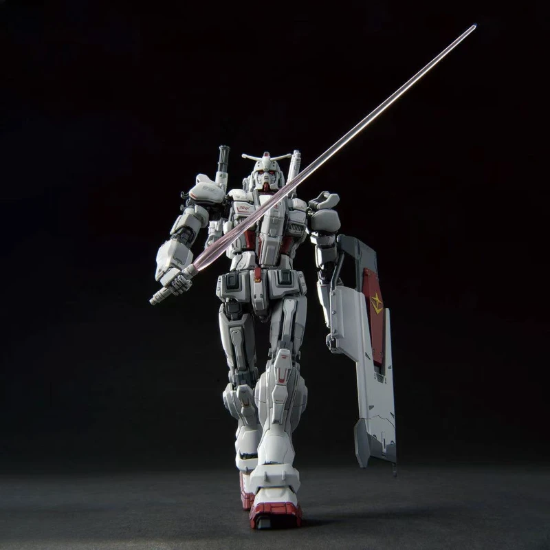 بانداي جاندام الصندوق الأصلي لعبة التجميع HG1/144 H255 RX-78[G]E Gundam EX (متطلب الانتقام) نموذج الشكل جمع هدية