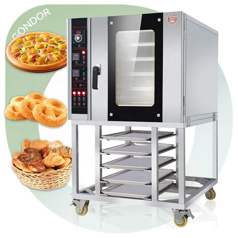 Bread Cheapest Commercial Convection Water Clean Modular Pastry Oven with Digital Contrils for Pastry Price