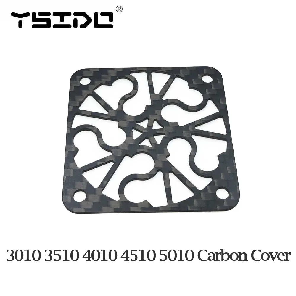 

YSIDO 3010 3510 4010 4510 5010 охлаждающий вентилятор из углеродного волокна защитная плата для ARRMA TRAXXAS AXIAL Hobbywing EZRUN MAX ESC RC Car