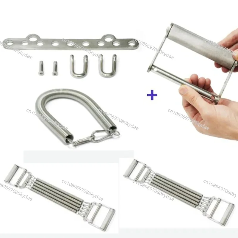 Professional 304 Stainless Steel Chest Expander | 13kg per Spring | Detachable (5/7/9 Spring Options)
