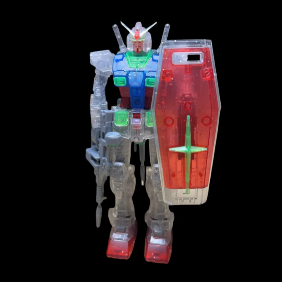 GTO Ganso Yuanzu Kleur Transparante Versie RX-78-2 HG 1/144 Monteren Het Model Action Figure Decoratieve Speelgoed Gift Collectible