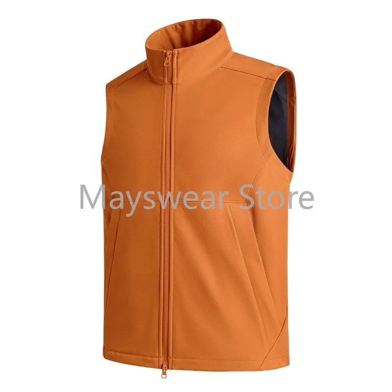 Autumn Winter Men Women Softshell Vests Windproof Warm Thermal Outdoor Hiking Sleeveless Jacket Waistcoat Vest for Men's