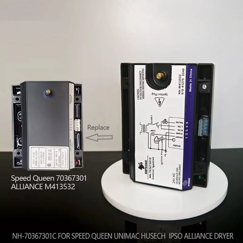 

Плата управления сушильной машины коммерческая 24В, запчасти для замены платы зажигания Pampainit, Speed Queen 70367301