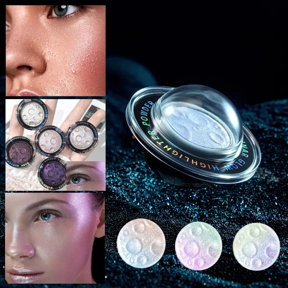 ظلال عيون واحدة ساحرة جديدة مكونة من 5 ألوان عالية الصبغة ومشرقة تدوم طويلاً على شكل كوكب لمهرجان الموسيقى #4