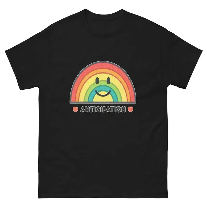 Anticipation Emotion Illustration Bright Vibe T Shirt