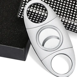 GALINER Cigar Cutter Puro New Luxury Charuto Clipper Cigar Cutter Guillotine With Gift Box Accessories Cigar Scissors
