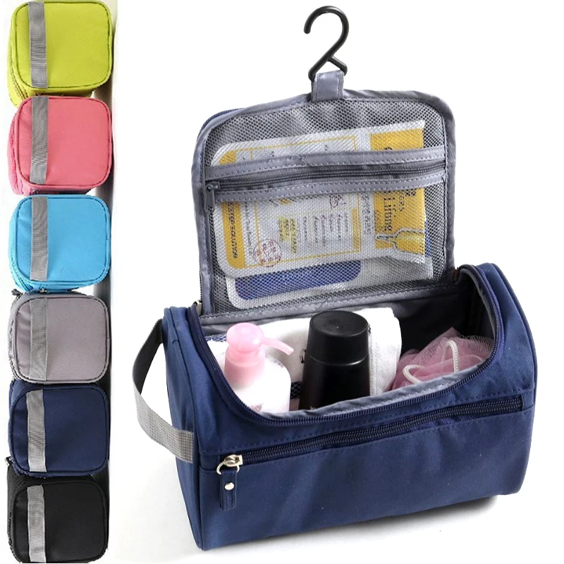 

Travel Toiletry Bag Hanging Cosmetic Organizer Waterproof Large Capacity Makeup Wash Bag for Men Women