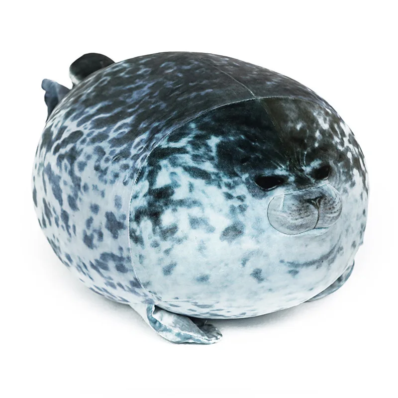 أوساكا محاكاة ختم ألعاب من نسيج مخملي Kawaii لطيف لينة رقيق محشوة دمية على شكل حيوان وسادة حوض السمك هدية للأطفال الأطفال #5