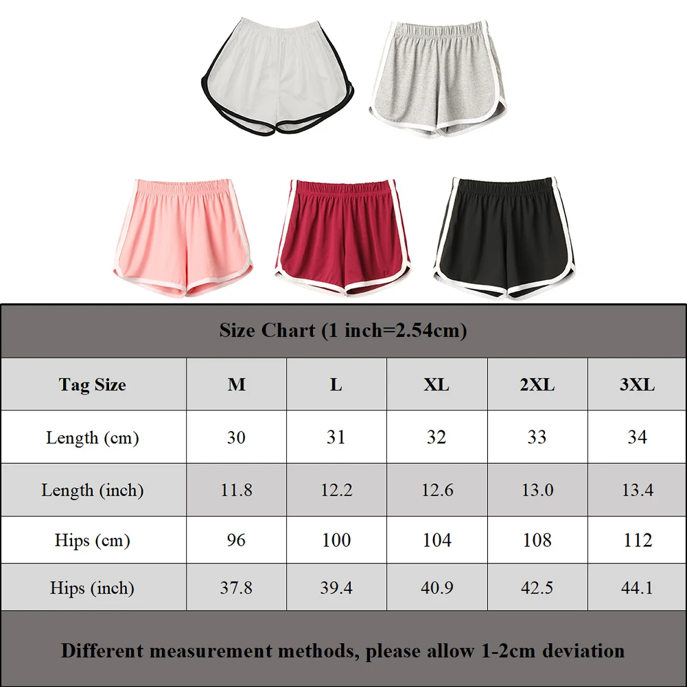 Summer Sports Shorts For Women Casual Beach Sexy Stretch Waist Short Harajuku Women's Clothing Fashion Stretch Biker Short Pants