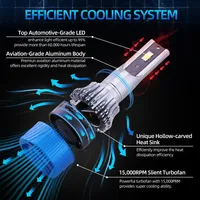 LED Car Headlight 30000LM CSP Chip Super Bright H4 6000K Car Lights with Fan For Lexus LS400 1993 1994 1995 1996 1997