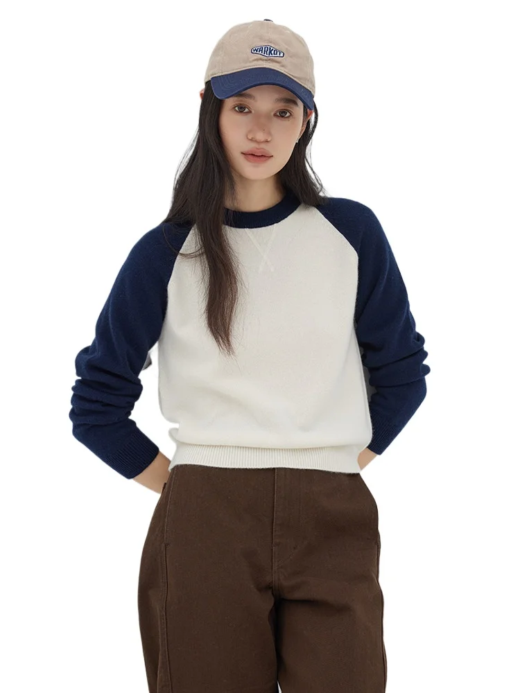 

Женский короткий вязаный свитер Consinee AURORA из чистого кашемира с 9-контактным шифрованием, с рукавами-бабочками, в тон