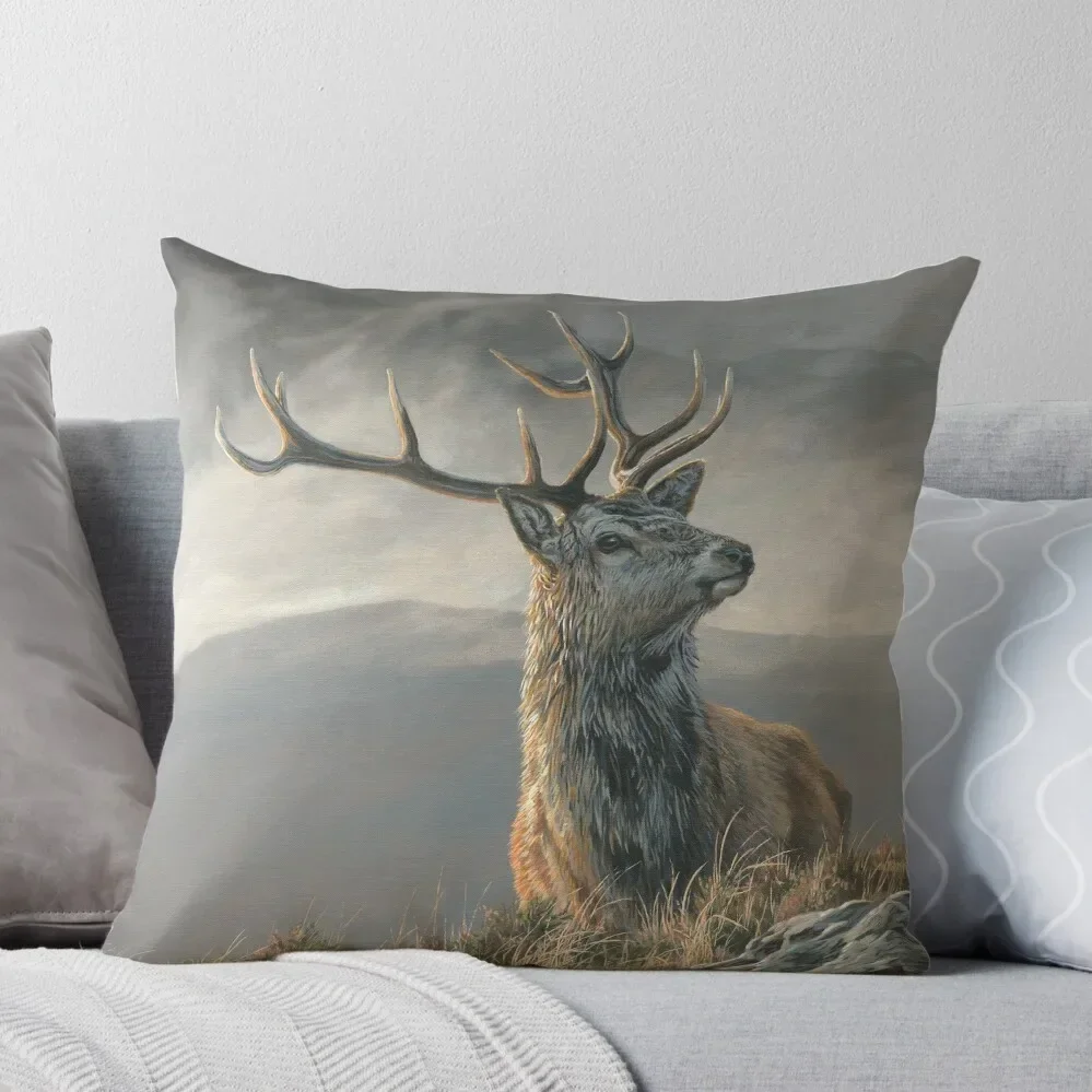 

Red Deer Stag Whenever I Forget Throw Pillow Decorative Cushions Sofa Covers Luxury Cushion Cover Bed pillowcases Pillow