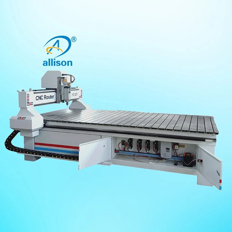 Hot Sale 1300*2500mm 4x8ft Wood Carving Machine Cnc Router 3 Axis 1325 Cnc Router Machine