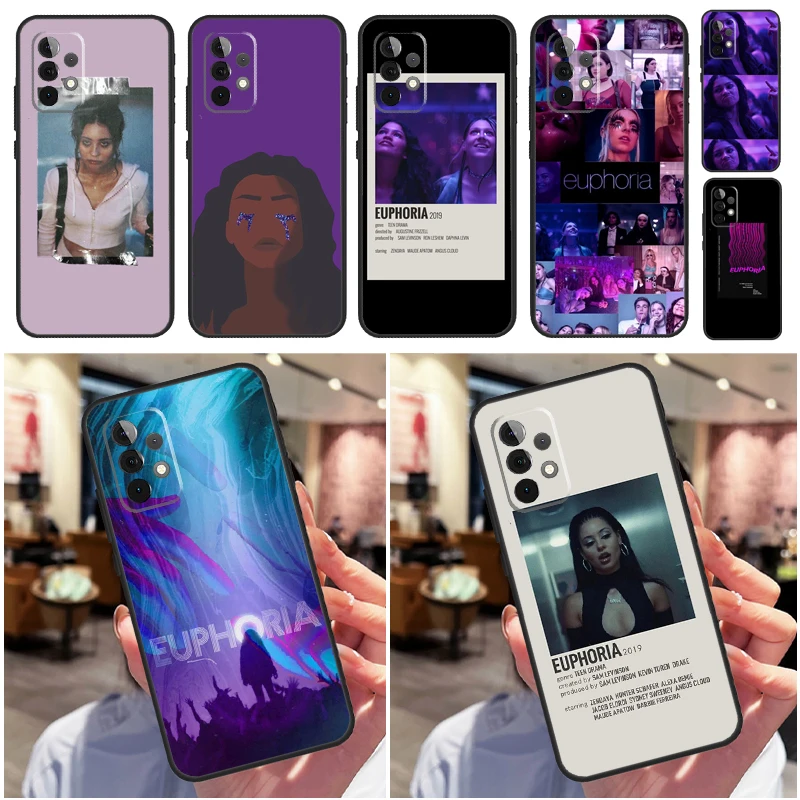 Série TV américaine Euphoria pour Samsung Galaxy A15 A55 A35 A53 A33 A13 A36 A56 A26 A16 A22 A32 A52 A54 A34 A05 A06