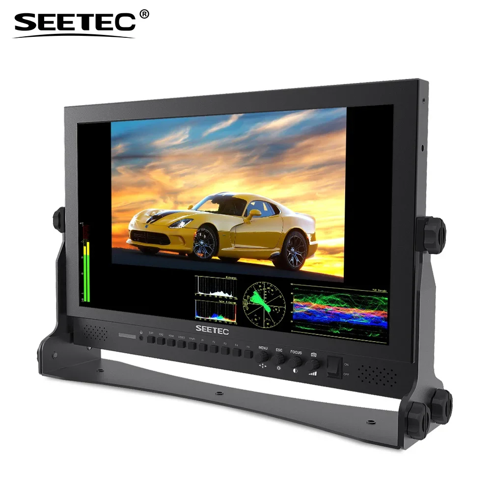 

Seetec P173-9DSW 17.3 Inch FHD 1920x1080 Broadcast Monitor with 3G-SDI HDMI Waveform Vector Scope LCD Director Monitor