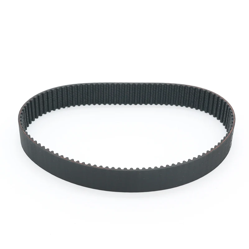 HTD 2M Timing Belt 2M Closed Loop Rubber Belt Width 4/6/10/15mm Length 118 120 126 130 136 142 158mm 2M Drive Toothed Belt HTD2M