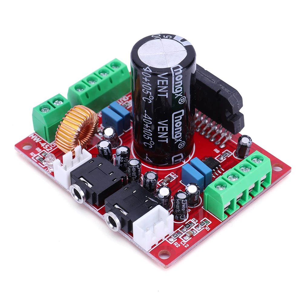 Fever Class Digital Amplifier Board DC 12V TDA7850 Audio Amplifier Board 4 Channel with BA3121 Noise Reduction for Auto Audio