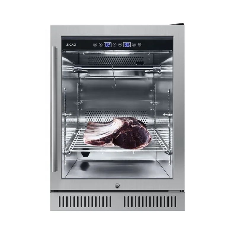 SICAO chiller age freezer dried home beef uv machine cabinet controller showcase mini dry age meat refrigerator