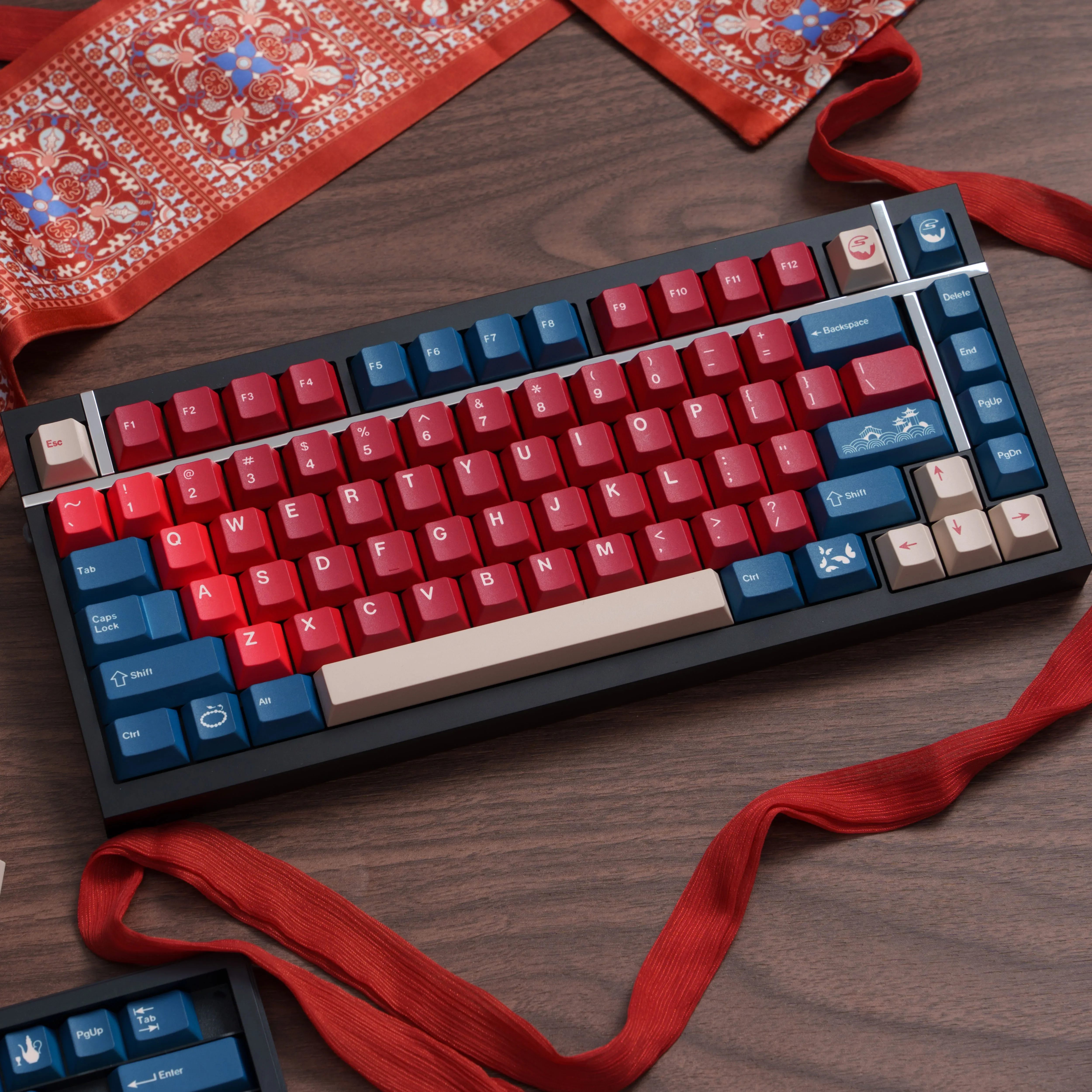 

Theme PBT Original Highly Mechanical Keyboard Keycap Five-sided Sublimation Customized Full Set