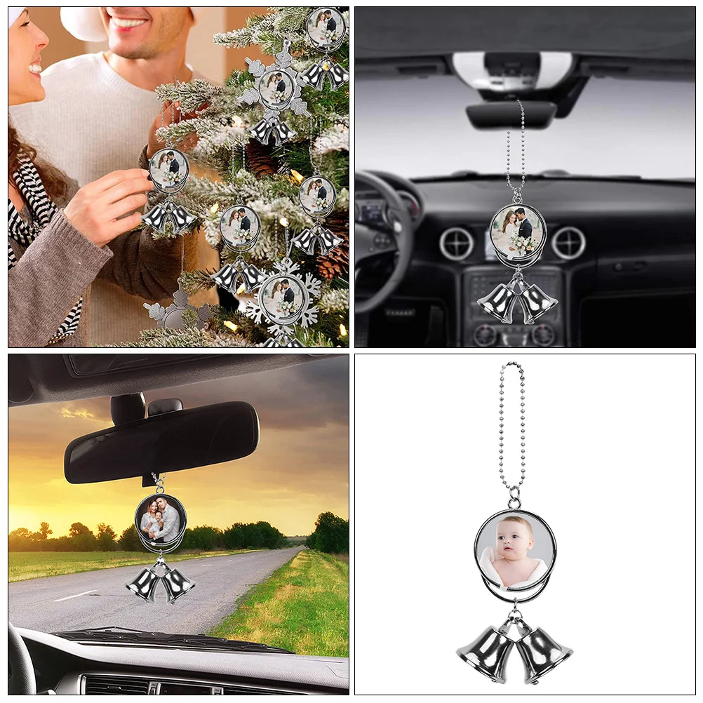 

Car Hanging Decor Creative Car Pendant For Rearview Mirror Bag Backpack Decoration Double-Sided Printed Ornaments