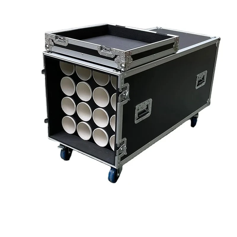 

Microphone Transport Box Mic Stand Road Case for 16 Tripods