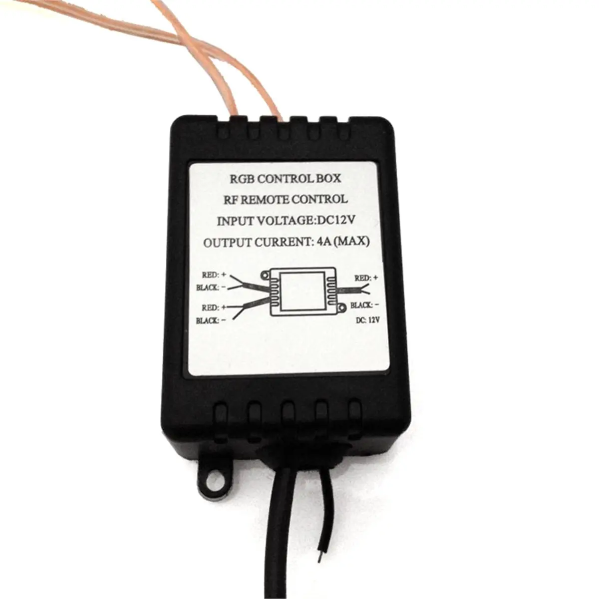 A60P 12V Car Light Controller Car Wireless Strobe Controller DRL Decoration16-Mode Strobe Controller Daytime Running Light