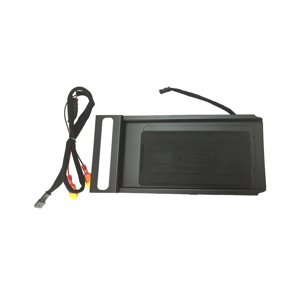 Car Fast Phone Charger For Volvo S60 V60 XC60 2014-2018 Wireless Charging Pad Mobile Holder Plug and Play Accessories