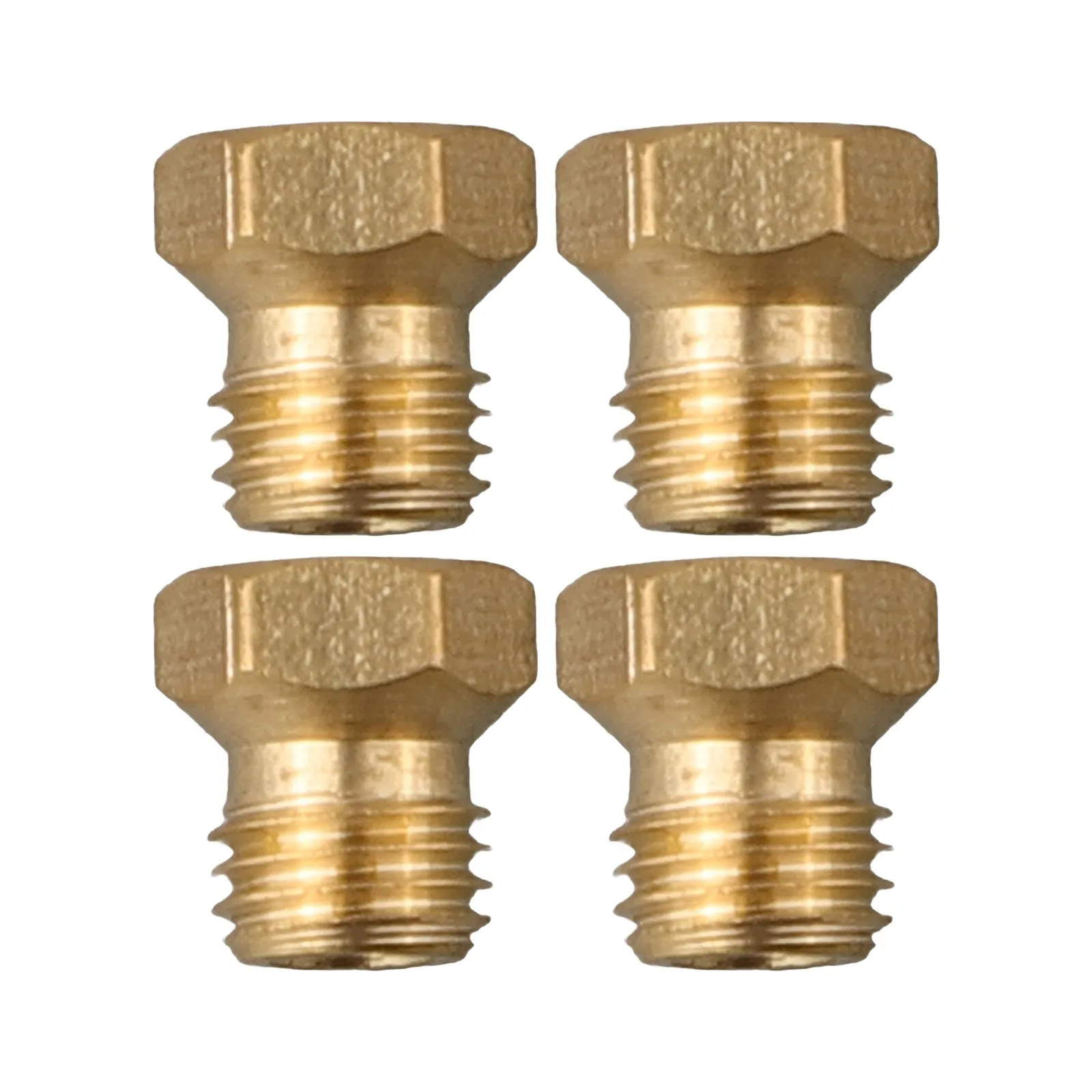 5PCS Brass Burner Nozzle For LPG Conversion Nozzle For Gas Stove Brass Nozzle Propane Injector Replacement Parts