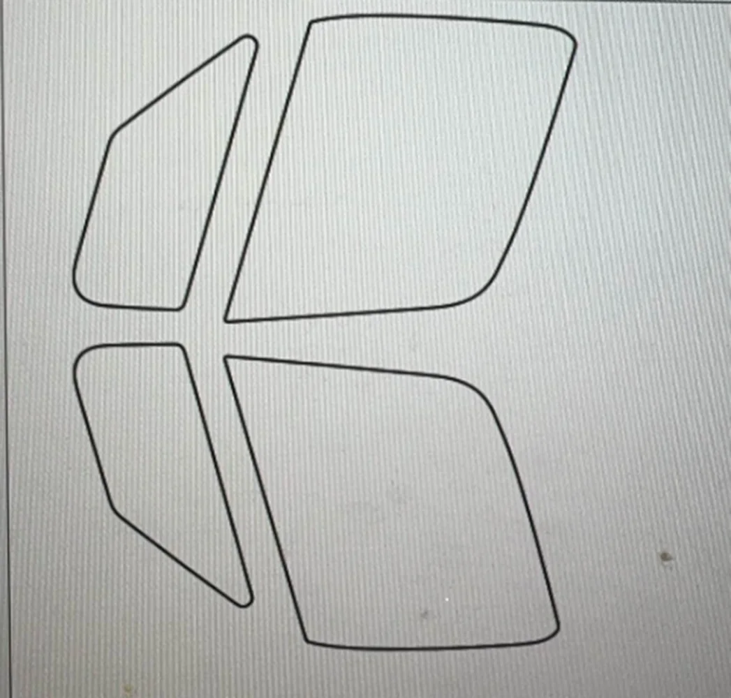 

Pre-Cut Car Window Privacy Tint Film For Mercedes Sprinter 2024 Auto Sticker Foils ceramic solar UV Protector films