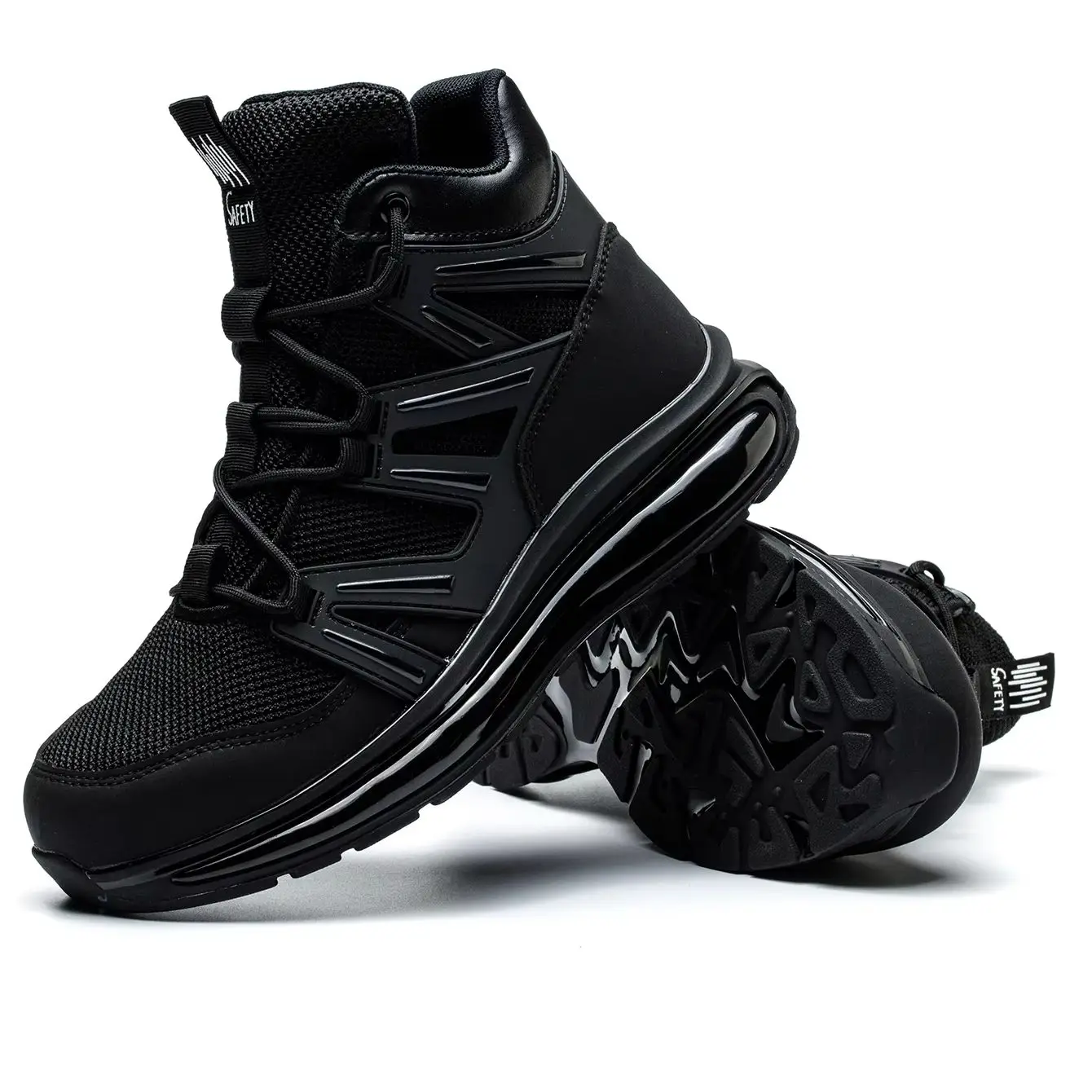 Men Work Safety Shoes Anti-smashing Steel Toe Cap Working Boots Construction Indestructible Work Soft-Soled Sneakers Men Shoes