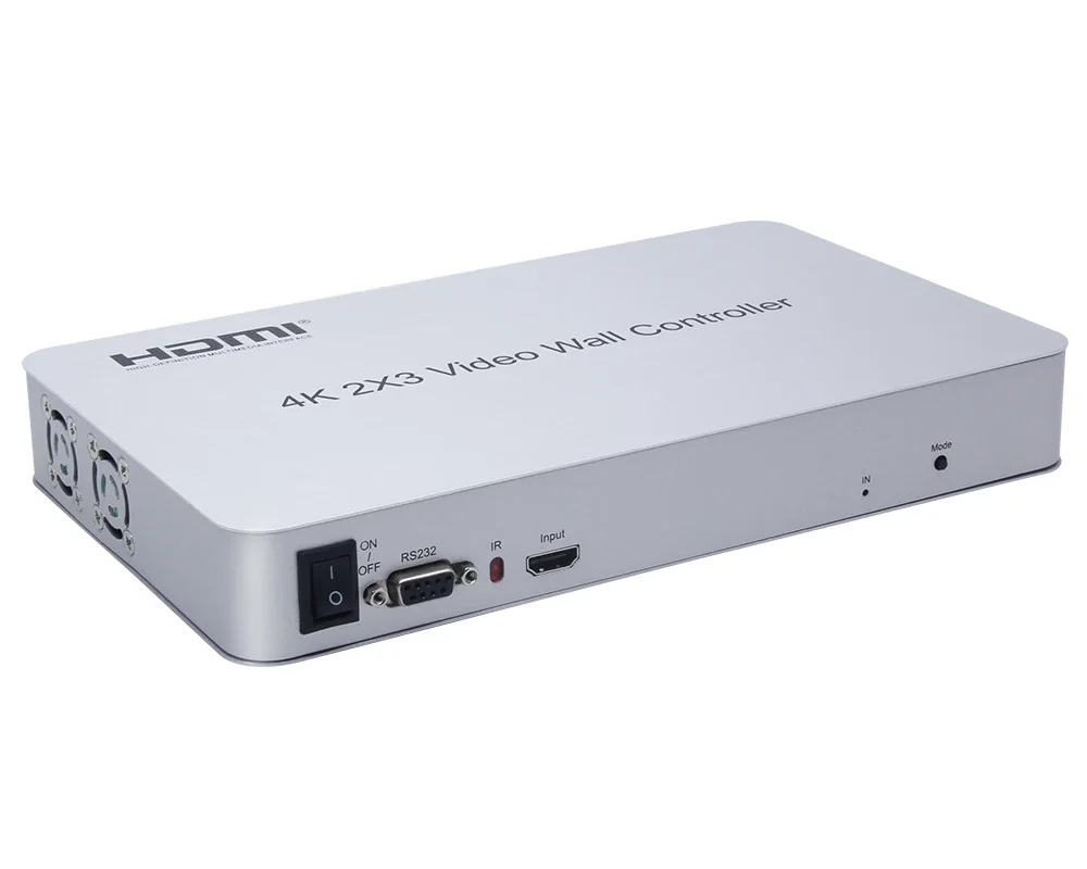 4K 2x3 Video Wall Controller Splitter Controller TV Video Splicing Mouse And Keyboard Control TV Splicer