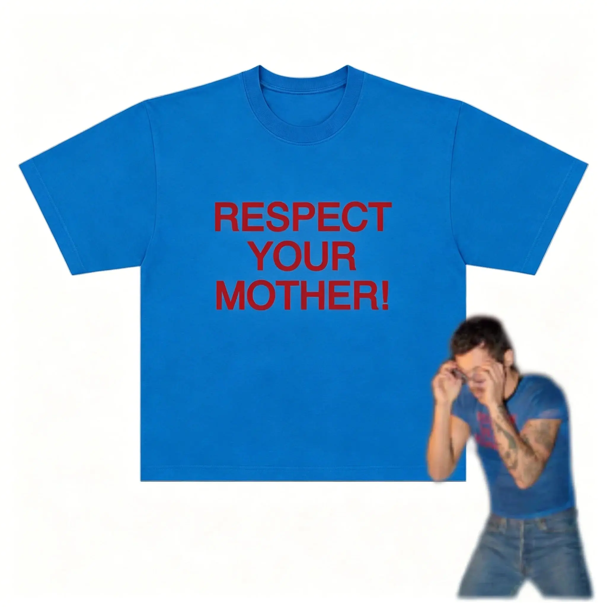 Camiseta informal Y2k para fanáticos de Respect Your Mother Baby Harry Styles Together Together Tour, camiseta para hombre y mujer, camisetas con estampado, camisetas unisex
