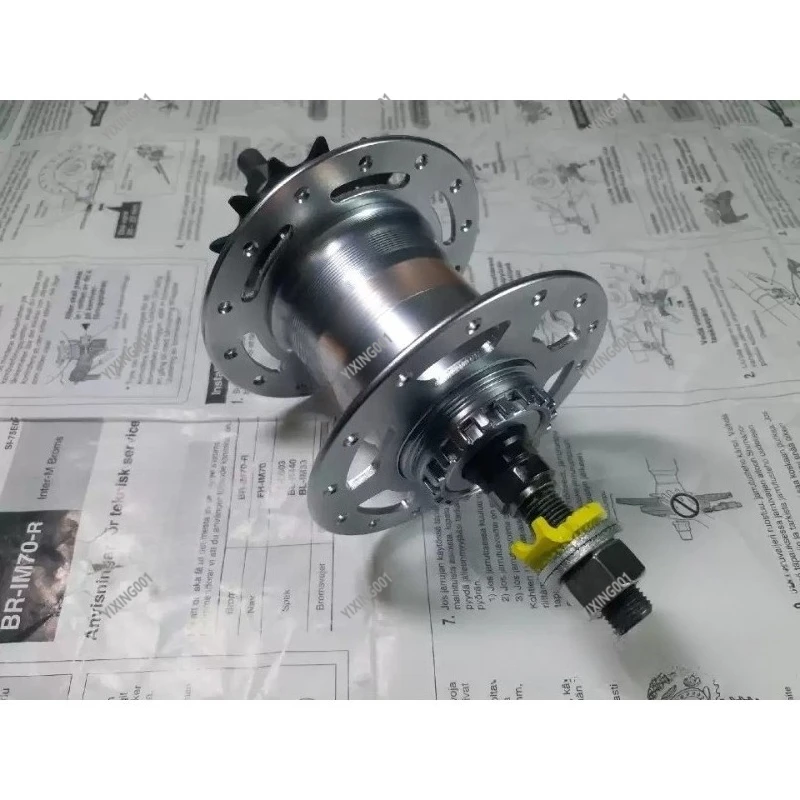 Internal 3‑Speed Bicycle Rear Hub, 28‑Hole Rear Axle Replacement Hub for City Commuter Bikes