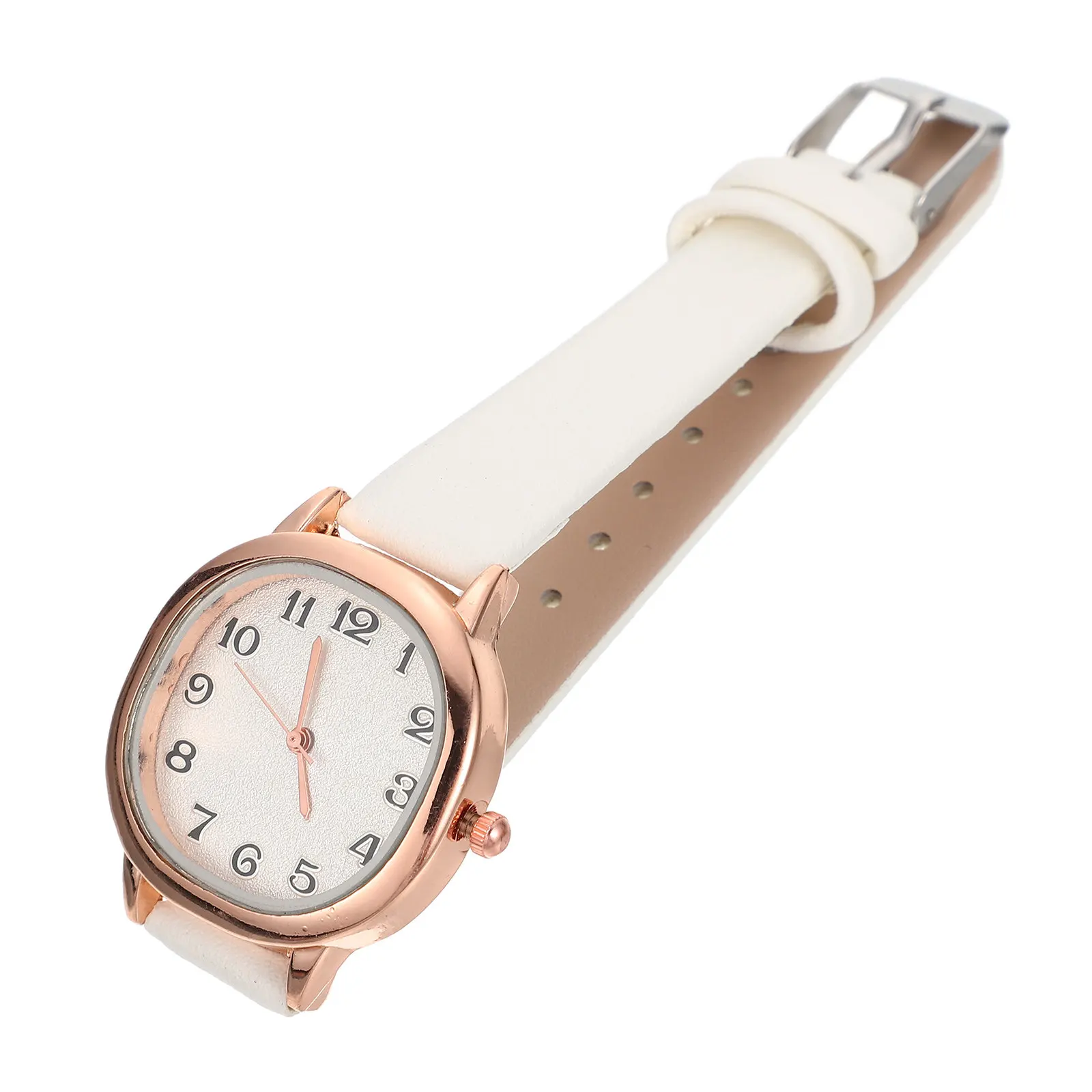 

Quartz Ladies Watch Retro Design PU Strap Adjustable Comfortable Lightweight Decorative Wristwatch Stylish Women Watch Gift