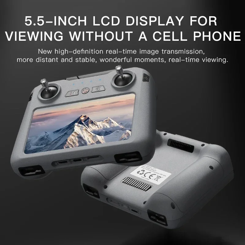 Nuevo 019 Drone 4K HD cámara pantalla táctil cardán de 3 ejes 360 °   Evitar obstáculos FPV sin escobillas EIS electrónico RC Quadcopter juguetes
